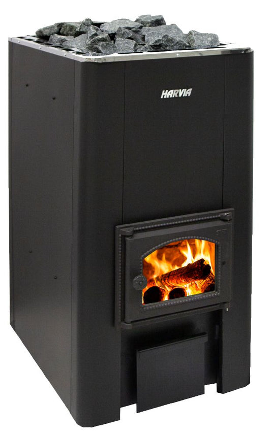 Harvia 50 Series, 40kW, Wood Burning Stove