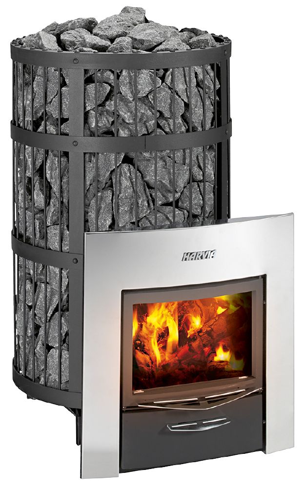 Harvia Legend Series 23.5kW Sauna Wood Burning Stove/Fireplace Combo