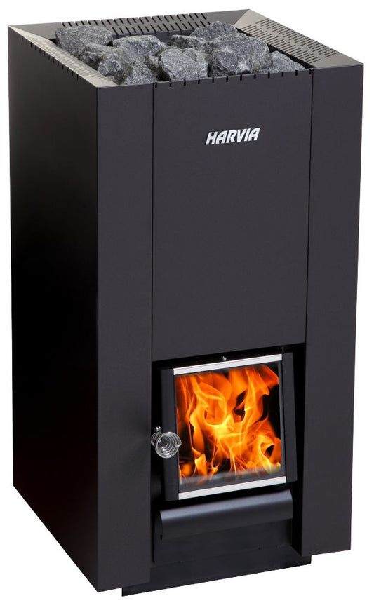 Harvia Linear Series, 22kW, Wood Sauna Stove