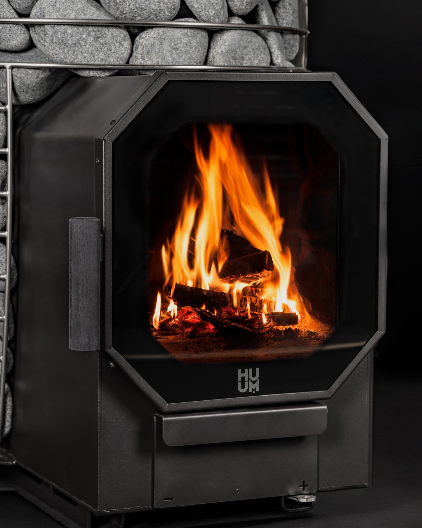 HUUM HIVE Flow Mini Wood-Burning Sauna Stove, 8.5kW