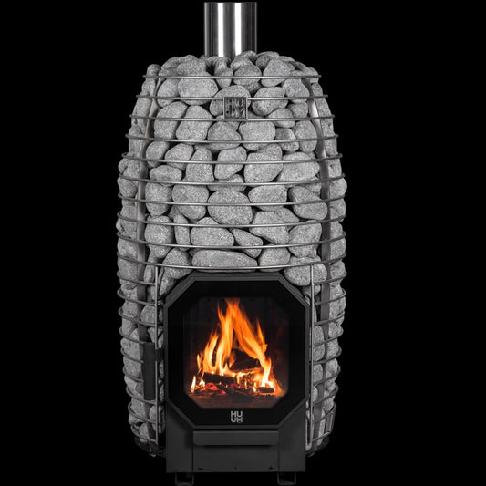 HUUM HIVE Flow Wood-Burning Sauna Stove, 9.8kW