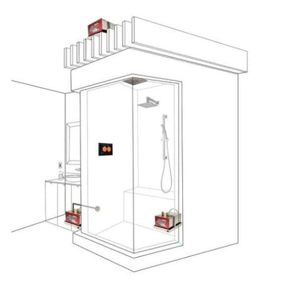 ThermaSol PRO Series I Essential Steam Shower Generator, 6kW w/Fast Start