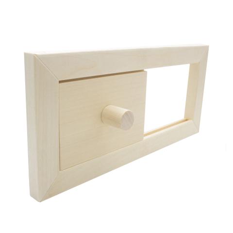 ProSaunas Aspen, Sauna, Ventilation Hatch, .5" x 5.2" x 11"